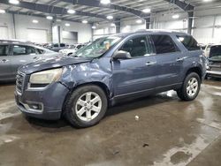 Salvage cars for sale from Copart Ham Lake, MN: 2013 GMC Acadia SLE