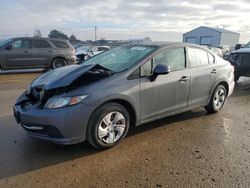 Salvage cars for sale at Nampa, ID auction: 2013 Honda Civic LX