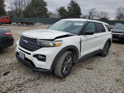 Salvage cars for sale at Madisonville, TN auction: 2022 Ford Explorer XLT