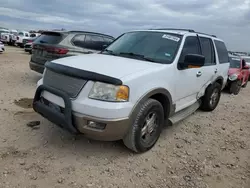 Salvage cars for sale at San Antonio, TX auction: 2004 Ford Expedition Eddie Bauer