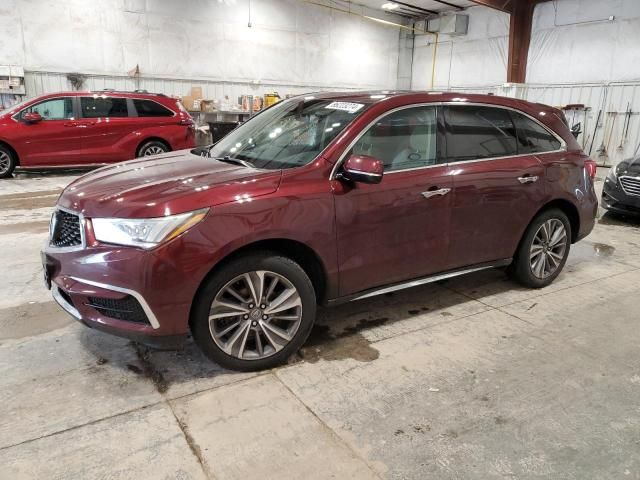 2018 Acura MDX Technology