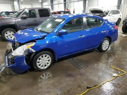 Salvage cars for sale at Ham Lake, MN auction: 2017 Nissan Versa S