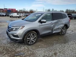 Honda salvage cars for sale: 2016 Honda Pilot Elite