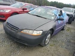 Salvage cars for sale at Shreveport, LA auction: 2002 Honda Accord EX