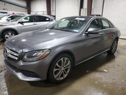 Salvage cars for sale at West Mifflin, PA auction: 2017 Mercedes-Benz C 300 4matic