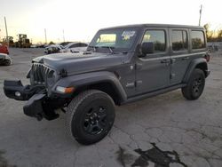 Salvage cars for sale at Oklahoma City, OK auction: 2020 Jeep Wrangler Unlimited Sport