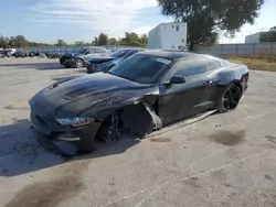 Salvage cars for sale at Orlando, FL auction: 2021 Ford Mustang