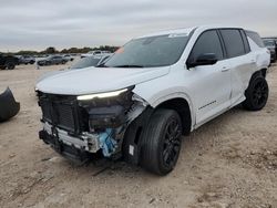 Salvage cars for sale at San Antonio, TX auction: 2024 Chevrolet Traverse RS