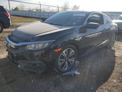 Salvage cars for sale at Houston, TX auction: 2016 Honda Civic EX