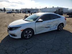 Salvage cars for sale at Vallejo, CA auction: 2019 Honda Civic LX