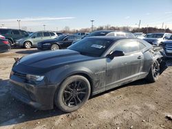 Salvage cars for sale at Indianapolis, IN auction: 2014 Chevrolet Camaro LS