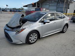 Salvage cars for sale at Corpus Christi, TX auction: 2022 Toyota Corolla LE