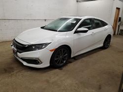 Salvage cars for sale at auction: 2020 Honda Civic EX