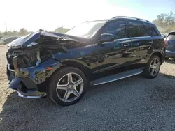 Salvage cars for sale at Riverview, FL auction: 2016 Mercedes-Benz GLE 400 4matic