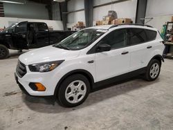 Salvage cars for sale at Greenwood, NE auction: 2019 Ford Escape S