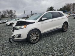 Salvage cars for sale at Mebane, NC auction: 2019 Ford Edge Titanium