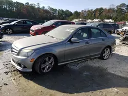 Salvage cars for sale at Ellenwood, GA auction: 2010 Mercedes-Benz C 300 4matic