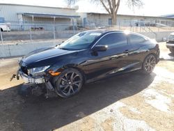 Salvage cars for sale at Albuquerque, NM auction: 2019 Honda Civic Sport