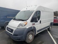 Salvage trucks for sale at East Granby, CT auction: 2019 Dodge RAM Promaster 2500 2500 High