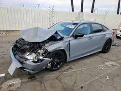 Salvage cars for sale at Van Nuys, CA auction: 2024 Honda Civic Sport