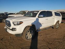 Salvage cars for sale at Brighton, CO auction: 2018 Toyota Tacoma Double Cab