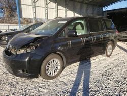 Salvage cars for sale at Rogersville, MO auction: 2014 Toyota Sienna XLE