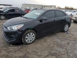 Salvage cars for sale from Copart Wilmer, TX: 2021 KIA Rio LX