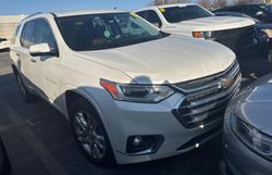 Chevrolet Vehiculos salvage en venta: 2018 Chevrolet Traverse High Country