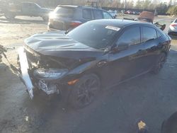 Salvage cars for sale at Waldorf, MD auction: 2018 Honda Civic Sport Touring