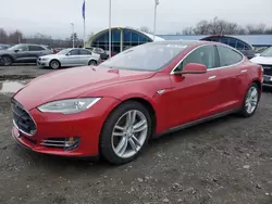 Tesla salvage cars for sale: 2015 Tesla Model S 85D