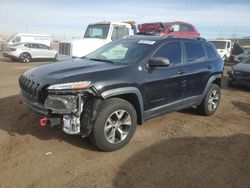 Salvage cars for sale from Copart Brighton, CO: 2014 Jeep Cherokee Trailhawk