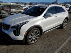 Salvage cars for sale at Van Nuys, CA auction: 2019 Cadillac XT4 Premium Luxury