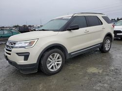 Salvage cars for sale at Eugene, OR auction: 2018 Ford Explorer XLT