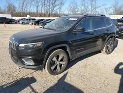 Salvage cars for sale from Copart Milwaukee, WI: 2019 Jeep Cherokee Limited