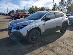 Salvage cars for sale at Denver, CO auction: 2024 Subaru Crosstrek Wilderness