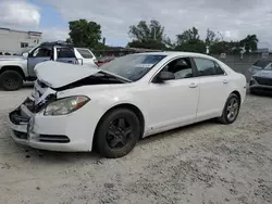 Salvage cars for sale at Opa Locka, FL auction: 2009 Chevrolet Malibu LS