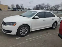 Salvage cars for sale at Moraine, OH auction: 2013 Volkswagen Passat S