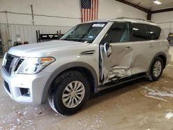 Nissan salvage cars for sale: 2017 Nissan Armada SV