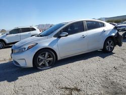 Salvage cars for sale at Las Vegas, NV auction: 2018 KIA Forte LX