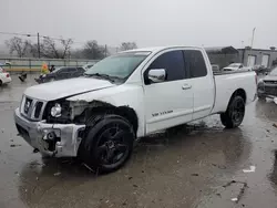 Salvage trucks for sale at Lebanon, TN auction: 2006 Nissan Titan XE