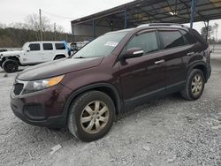 Salvage cars for sale at Cartersville, GA auction: 2013 KIA Sorento LX