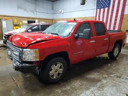 Salvage cars for sale at Kincheloe, MI auction: 2012 Chevrolet Silverado K1500 LTZ