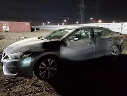 Salvage cars for sale at Elgin, IL auction: 2016 Nissan Maxima 3.5S