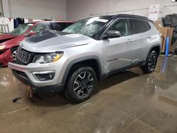 Salvage cars for sale at Elgin, IL auction: 2019 Jeep Compass Trailhawk