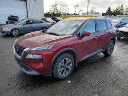 Salvage cars for sale at Woodburn, OR auction: 2021 Nissan Rogue SV