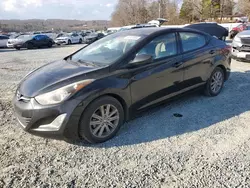 Salvage cars for sale at Concord, NC auction: 2015 Hyundai Elantra SE