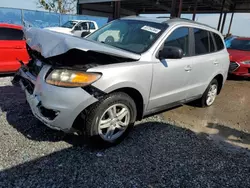 Salvage cars for sale at Riverview, FL auction: 2010 Hyundai Santa FE GLS