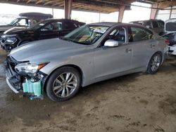 Salvage cars for sale at American Canyon, CA auction: 2015 Infiniti Q50 Base