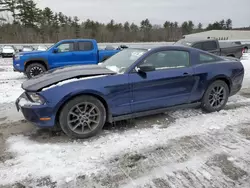 Salvage cars for sale at Windham, ME auction: 2012 Ford Mustang