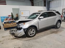 Salvage cars for sale at Greenwood, NE auction: 2017 Chevrolet Equinox LT